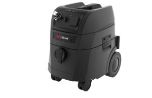 3m xtract portable dust extractor, 64256, 9 gallon/35 liter, industrial vacuum with automatic filter clean without flow stoppage, hepa filter, compatibility with pneumatic and electric sanders , black