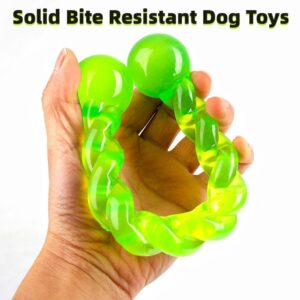 2 PCS Doggy Durable Chew Toy Durable Dog Chew Toy Dental Care A Chew Stick for Teething Puppies Washable Flexible Floating Swimming Pool Dog Toy (Medium)