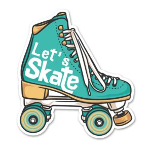 roller skating party invitations with envelopes, 20 set skate shaped invitations birthday baby shower party invites supplies favors, double-sided