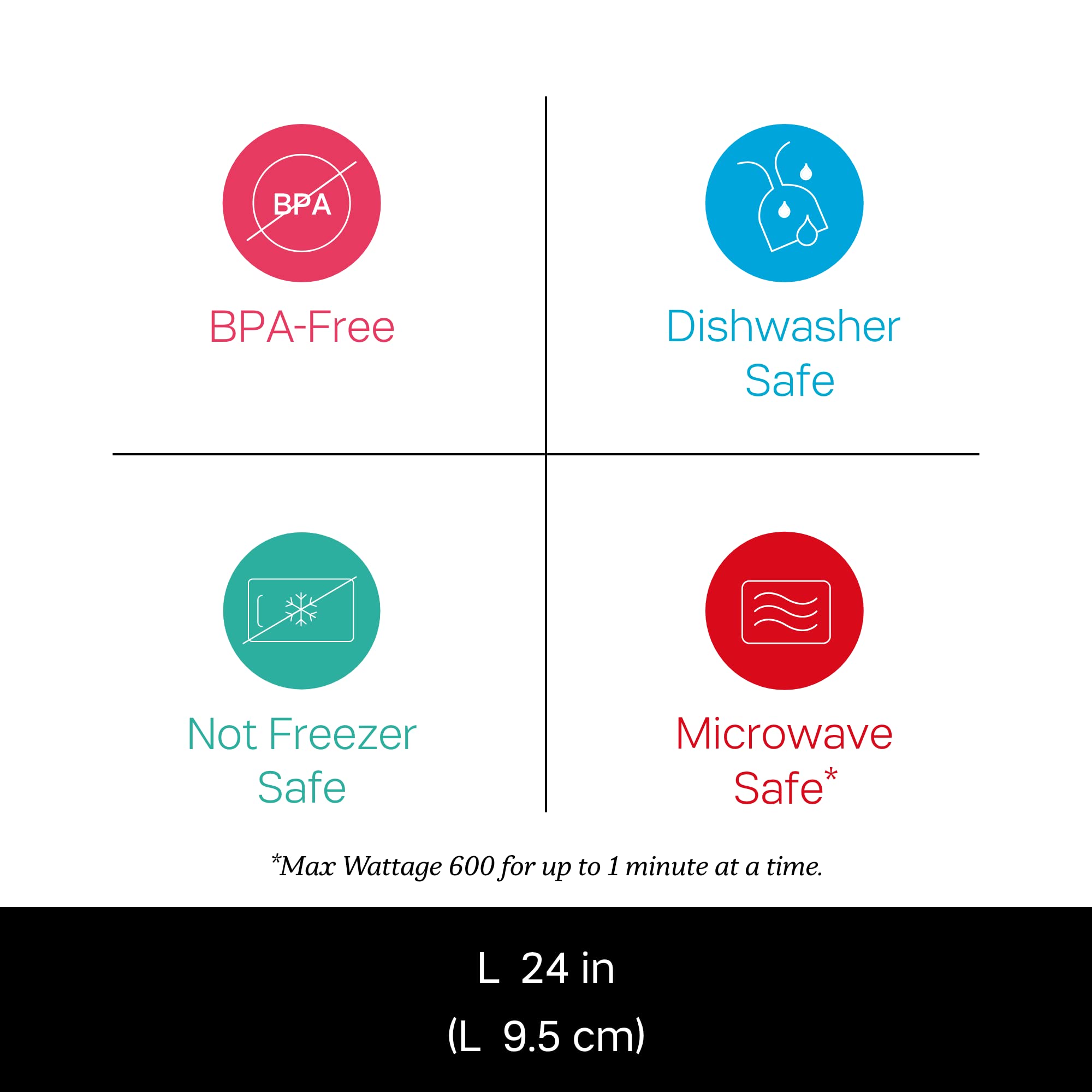 Tupperware Brand Microwave Reheatable Luncheon Plates - Dishwasher & Microwave Safe - BPA Free - Reusable, Lightweight, Durable & Great for Kids