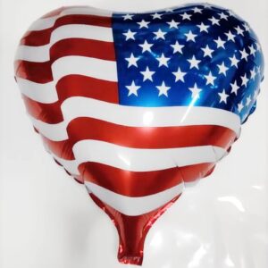 Mllxon 4th of July Balloons, American Flag Balloons, Patriotic Balloons for Independence Day Party Decorations Supplies