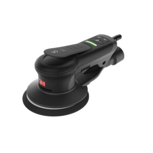 3m xtract electric random orbital sander, ergonomic and lightweight ros, 88760, 6 in, central vacuum, 3/16 in orbit, 110v, 350w motor, metal fabrication, woodworking