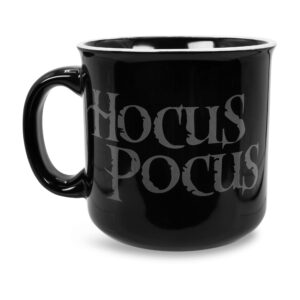 Disney Hocus Pocus Sanderson Museum Ceramic Camper Mug | BPA-Free Travel Coffee Cup For Espresso, Caffeine, Cocoa, Beverages | Home & Kitchen Essentials | Holds 20 Ounces