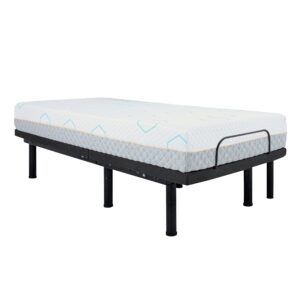 Lexicon Mayesville 8-Inch Copper-Infused Memory Foam Mattress, Queen, Gray