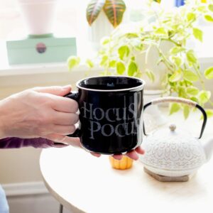 Disney Hocus Pocus Sanderson Museum Ceramic Camper Mug | BPA-Free Travel Coffee Cup For Espresso, Caffeine, Cocoa, Beverages | Home & Kitchen Essentials | Holds 20 Ounces