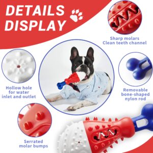 AL AILAIKE Dog Chew Toys for Aggressive Chewers,Puppy Toothbrush Clean Teeth Toys,Interactive Training Chew Toy , Dental Oral Care for Small Medium Dogs (Chicken Leg)