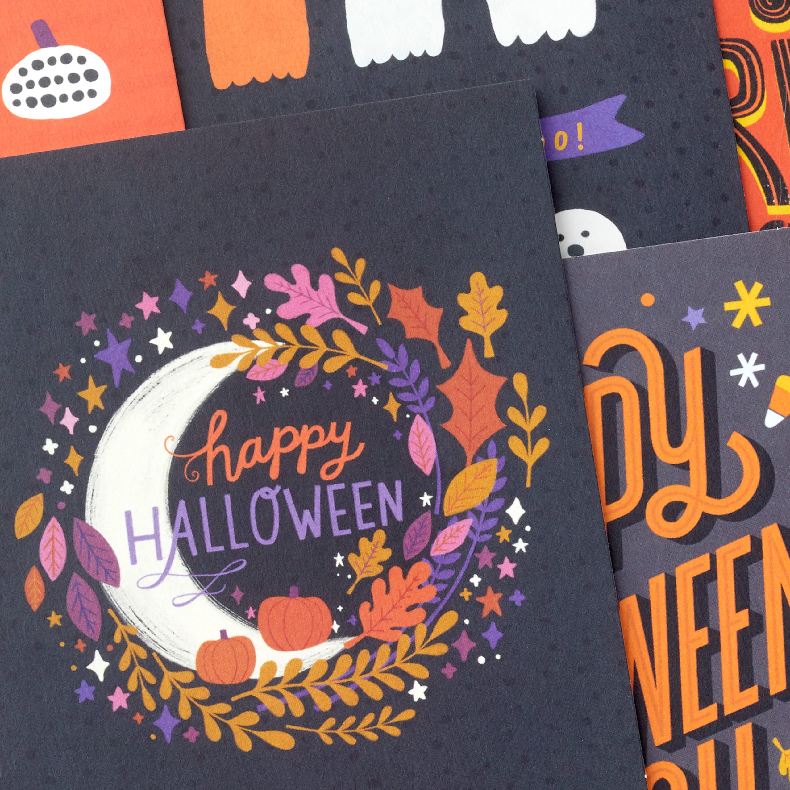 Hallmark Halloween Cards Assortment, Tricks and Treats (36 Cards with Envelopes)