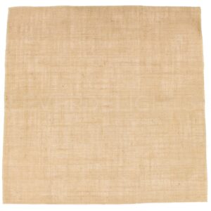 CleverDelights 20 Inch Burlap Squares - 4 Pack - Premium Jute Burlap - Finished Edges - 20" x 20"