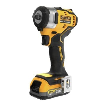 Dewalt 20V Max 3/8In Impact Wrench & Powerstack Compact Battery