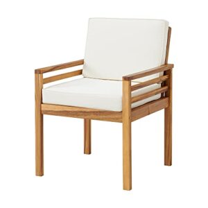 alaterre furniture okemo outdoor dining chairs, natural