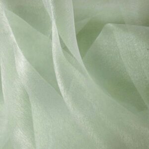 Efavormart 12" x 10 yds Sage Green Sheer Chiffon Fabric Bolt, DIY Voile Drapery Fabric for Ceiling Decoration Wedding Party Event Table Decoration Supply