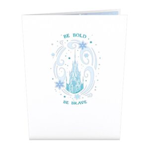 Lovepop Disney Frozen Elsa Birthday Pop Up Card 5 x 7”– Birthday Card – Handcrafted 3D Pop-Up Greeting Card – Card for Kids or Daughter