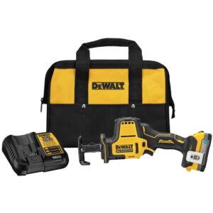 dewalt 20v max* one handed recip kit (dcs369e1)