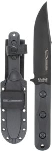 ka-bar knives kbar ek50 clip point 5" w/sheath