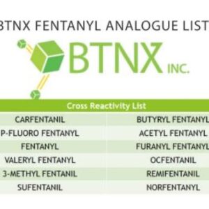 BTNX Inc Fentanyl Test Strip for Liquid and Powder Substances - 100 Test Strips Box - Rapid Response 100 Count (Pack of 1)