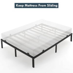 FSCHOS Non-Slip-Mattress-Gaskets for Bed Frame / Mattress-Holder-in-Place / Mattress-Retainer-Bar / Wide Applicability / Easy Install / 6 PCS, Black