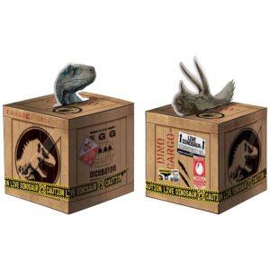 jurassic world into the wild paper centerpiece decorating kit (4 pcs) - party decor for dino-lovers of all ages - perfect for birthdays, celebrations & events