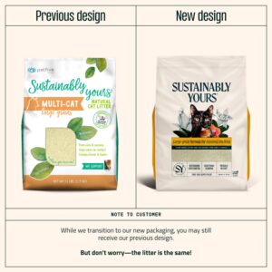 Sustainably Yours Cat Litter, Large-Grain Formula 10 lbs