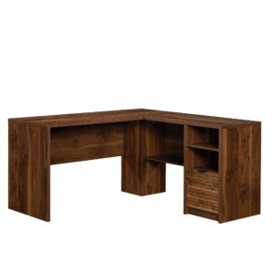 sauder harvey park l-shaped home office desk, l: 59.06" x w: 59.06" x h: 30.0", pacific maple finish