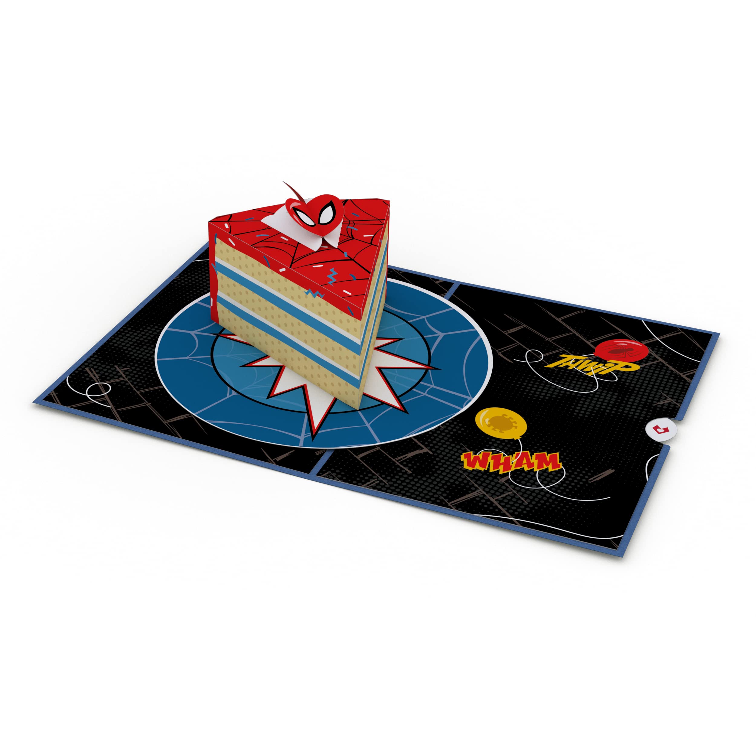 Lovepop Marvel’s Spider-Man Birthday Hero Birthday Card – Birthday Card – Handcrafted 3D Pop-Up Greeting Card – Birthday Card, 5 x 7”