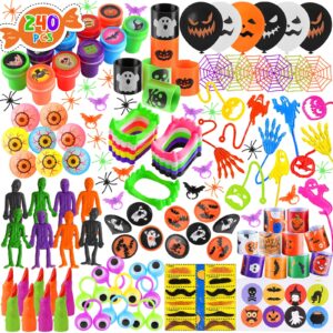 aigybobo halloween party favors gifts for kids, 240 pcs halloween toys bulk goodie bag stuffers fillers, trick or treat gifts exchange halloween party game prizes for school classroom carnival