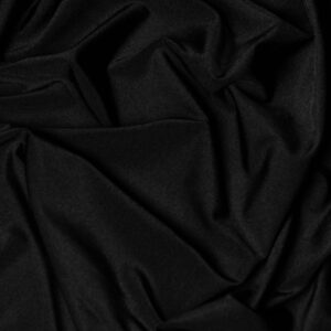 Ice Fabrics Nylon Spandex Fabric by The Yard - 60" Wide Spandex Swimwear Fabric - 4 Way Stretch Fabric for Active Wear, Yoga Pants, Table Cloth - Swimsuit Fabric by The Yard - Black - 1 Yard