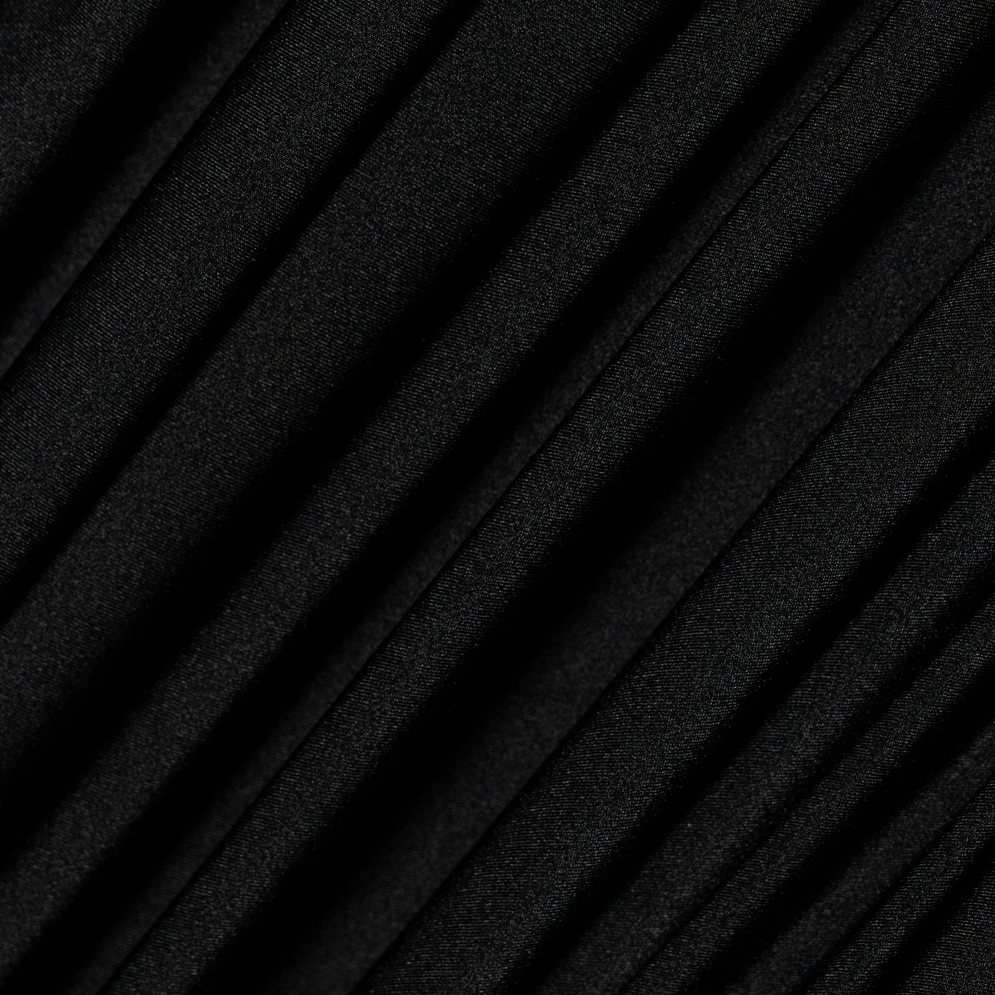 Ice Fabrics Nylon Spandex Fabric by The Yard - 60" Wide Spandex Swimwear Fabric - 4 Way Stretch Fabric for Active Wear, Yoga Pants, Table Cloth - Swimsuit Fabric by The Yard - Black - 1 Yard