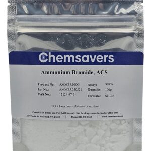 Ammonium Bromide, ACS, 99+%, 100g