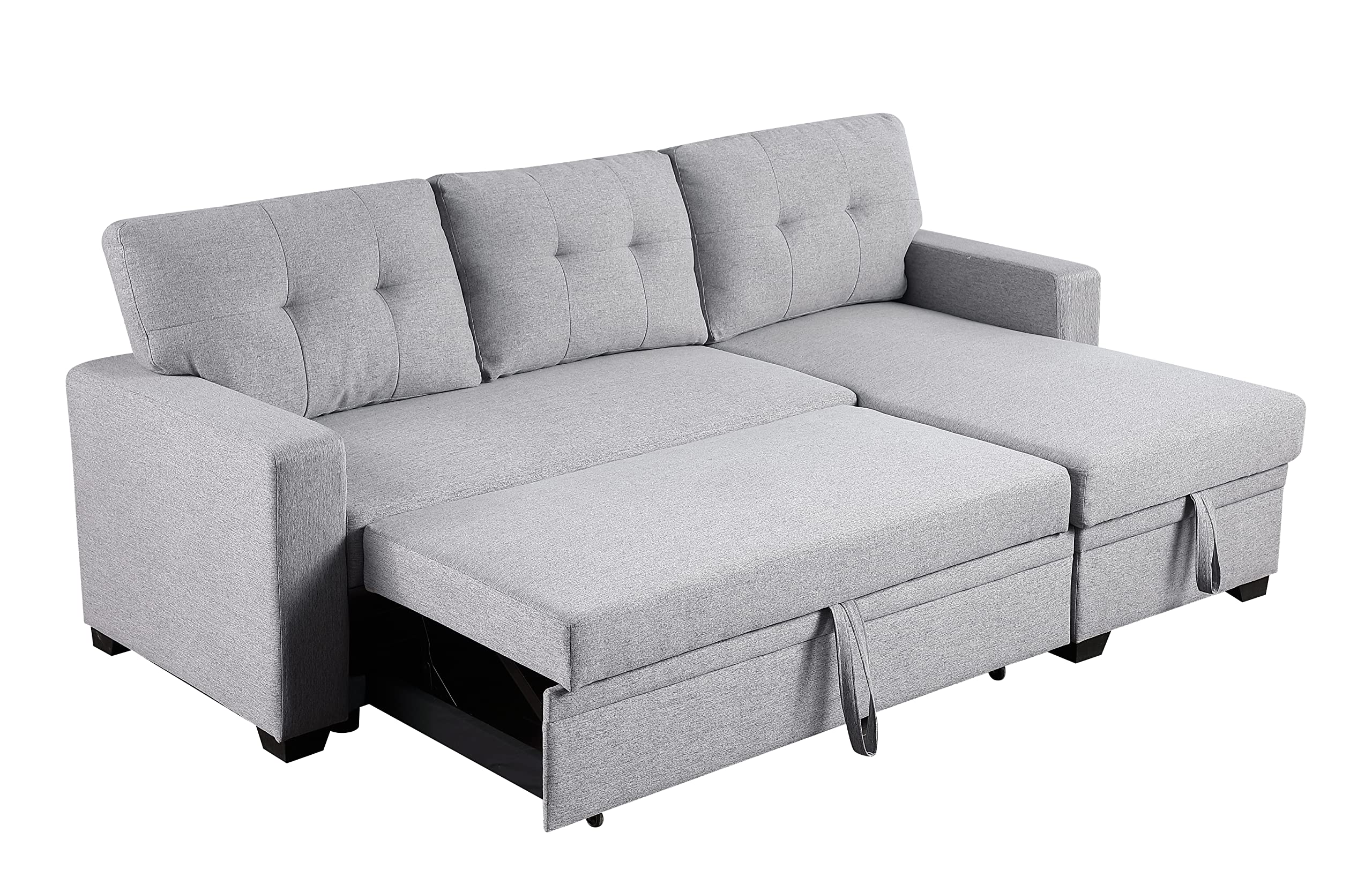 Devion Furniture DVV-5012 Sofabed, Light Gray