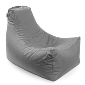 Jaxx Juniper Outdoor Bean Bag Patio Chair & Poolside Lounge, Slate