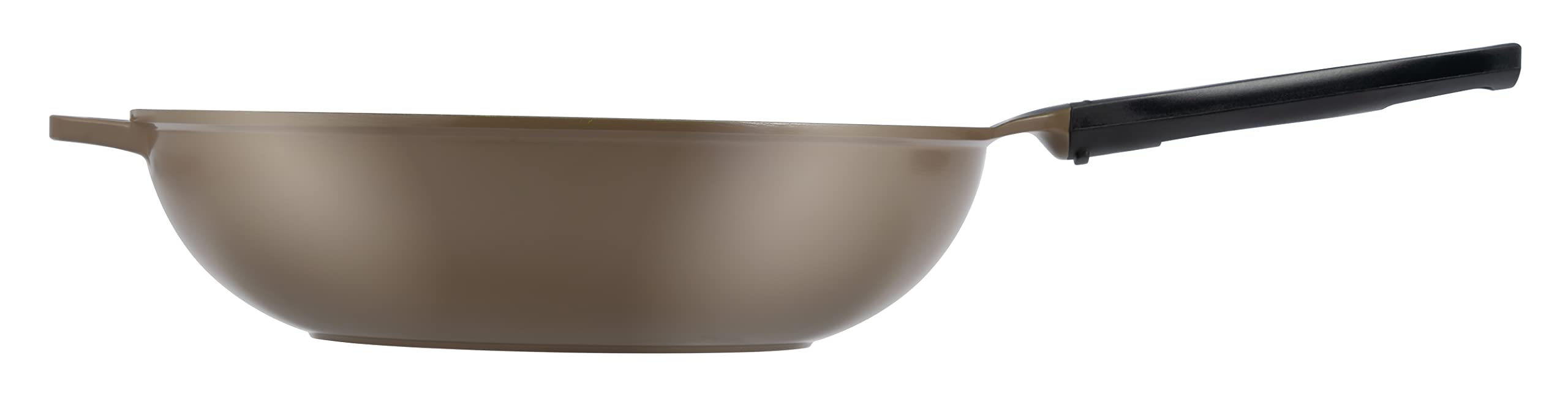 Ozeri Green Ceramic Wok, with Smooth Ceramic Non-Stick Coating (100% PTFE and PFAS Free)