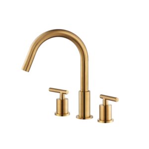 Vinnova 114123-BAF-BG Lodosa Bathroom Faucet, Brushed Gold