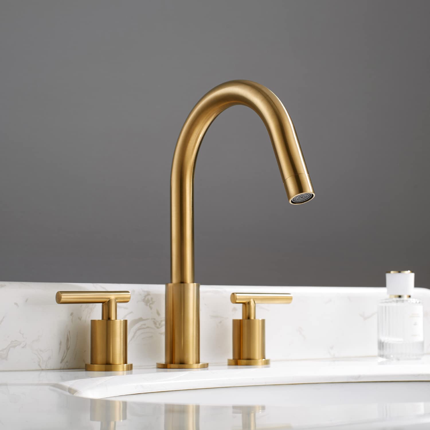 Vinnova 114123-BAF-BG Lodosa Bathroom Faucet, Brushed Gold