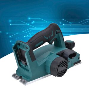 Electric Hand Planer, Cordless 3-1/4" Wood Planer with 2mm Adjustable Planing Depth, 15000r/min Handheld Power Hand Planer for Woodworking, Trimming, Wood Planing, Surface Smoothing