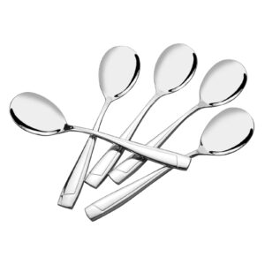 Xyskin 6-Piece Serving Spoon Set, Stainless Steel Large Tabletop Serving Spoon