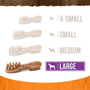 Merrick Fresh Kisses Natural Dental Chews, Treats Infused with Pumpkin and Cinnamon for Small Dogs 15-25 Lbs - 20 oz. Bag