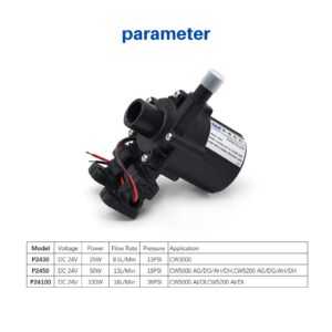 S&A Genuine 25W Water Pump P2430 for S&A Industrial Chiller CW-3000