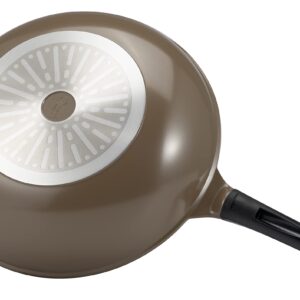 Ozeri Green Ceramic Wok, with Smooth Ceramic Non-Stick Coating (100% PTFE and PFAS Free)