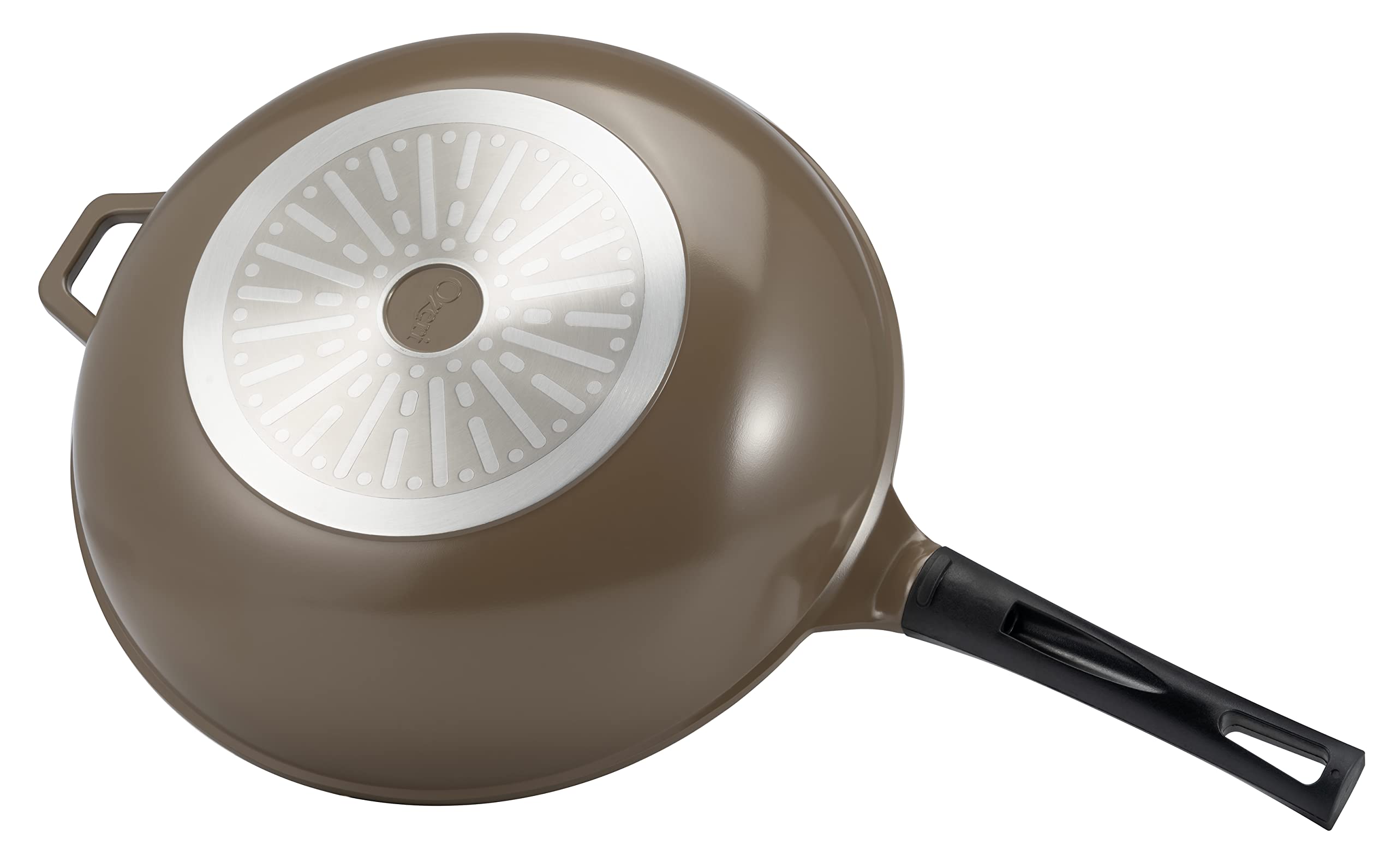 Ozeri Green Ceramic Wok, with Smooth Ceramic Non-Stick Coating (100% PTFE and PFAS Free)