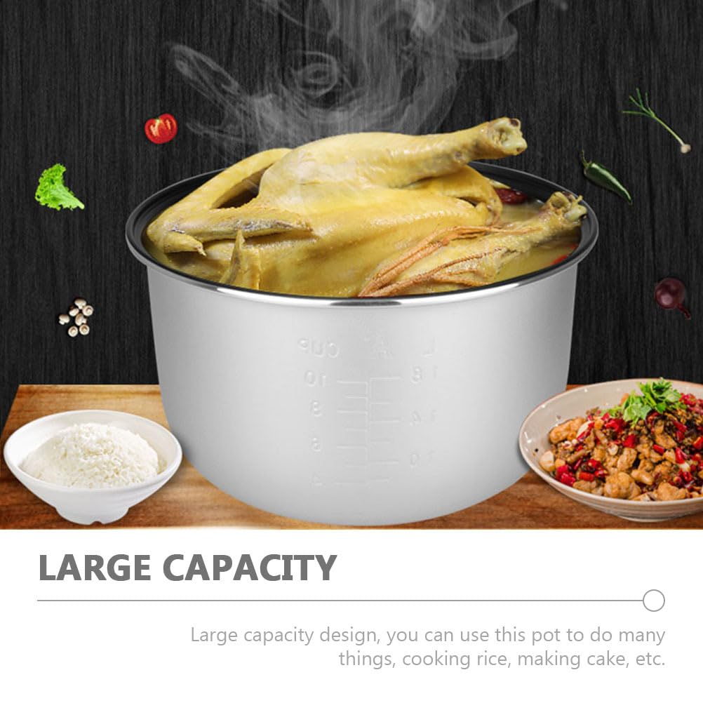 Cabilock Rice Cooker Liner Non Stick Inner Pot Rice Cooker inside Pot Electric Cooker Accessories for Home Kitchen Shop