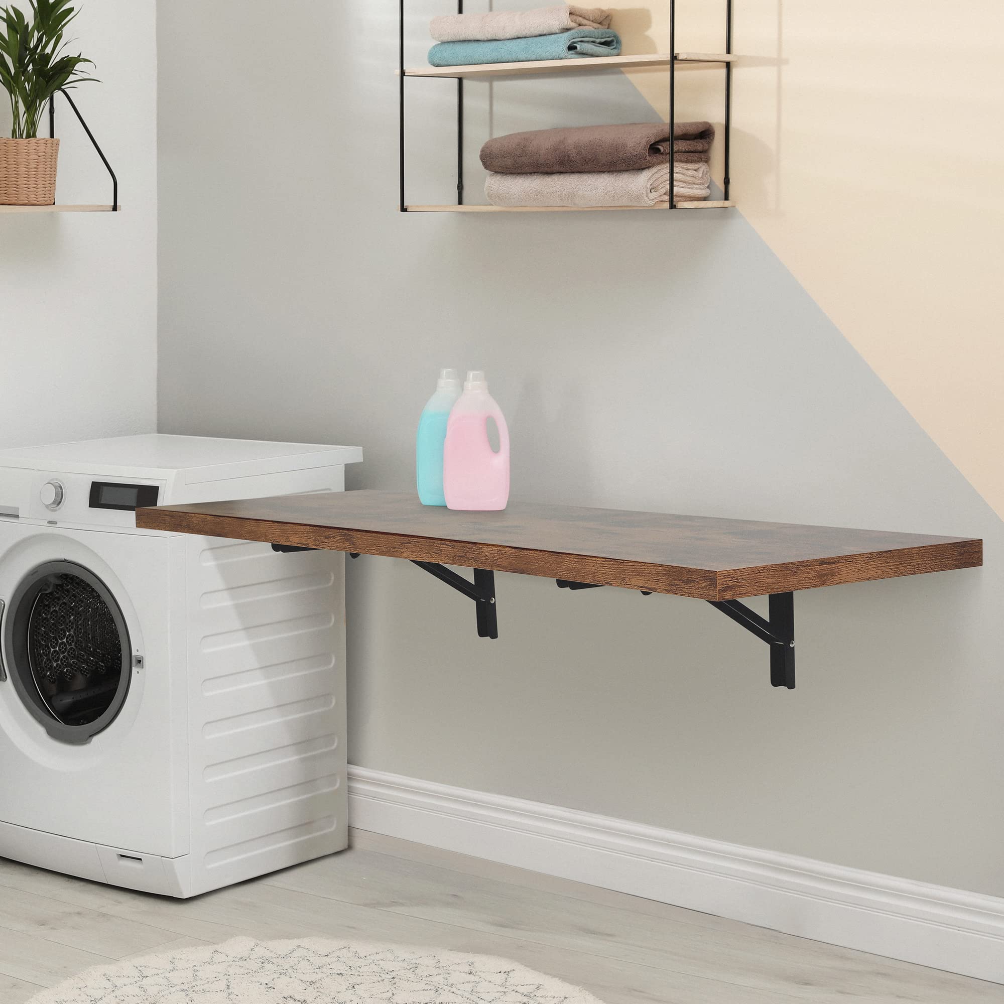 Wall Mounted Desk, Laundry Folding Table, Wall Table, Floating Desk for Wall, Murphy Desk, Wall Mounted Folding Table, Floating Table, Wall Mount Desk, Wall Mounted Table, Folding Wall Desk, Foldable