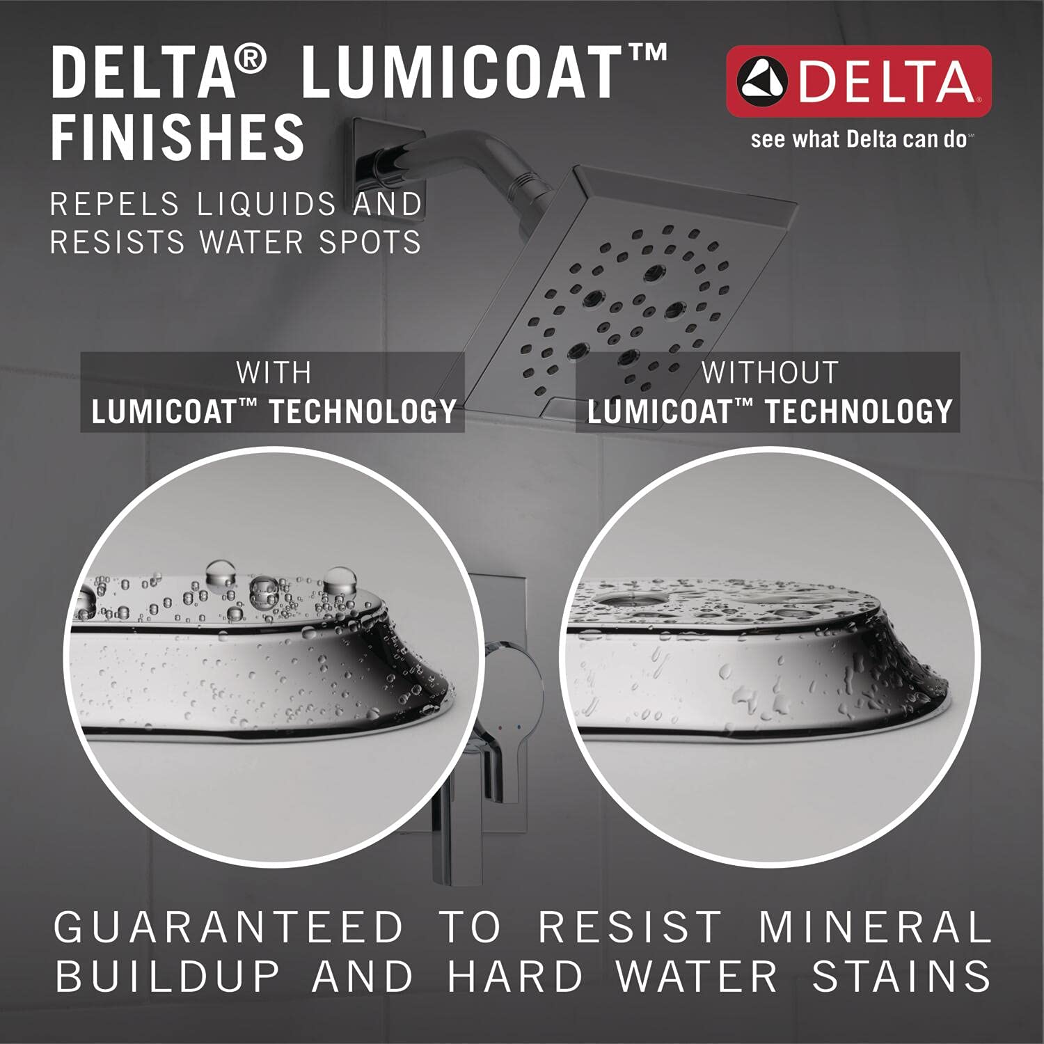 Delta RP91363PR Universal Shower Head, Lumicoat Chrome