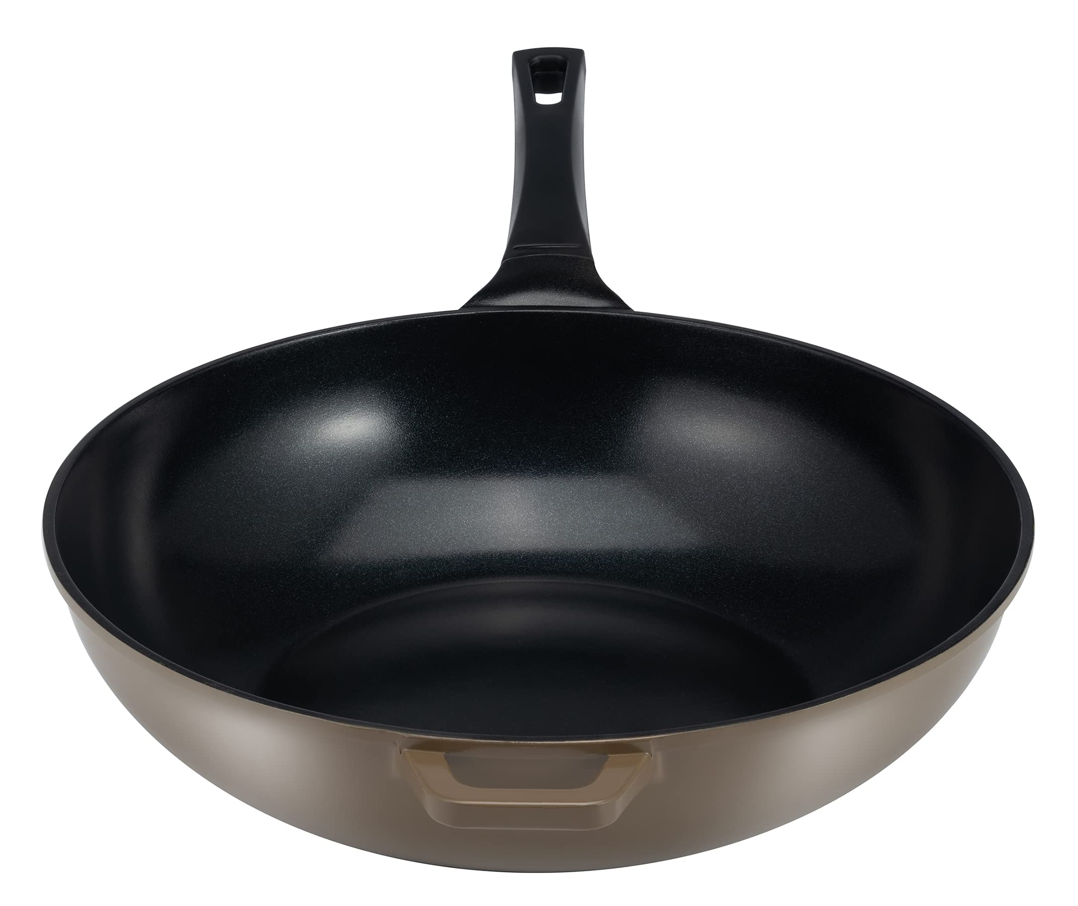 Ozeri Green Ceramic Wok, with Smooth Ceramic Non-Stick Coating (100% PTFE and PFAS Free)