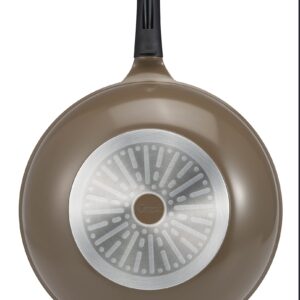 Ozeri Green Ceramic Wok, with Smooth Ceramic Non-Stick Coating (100% PTFE and PFAS Free)