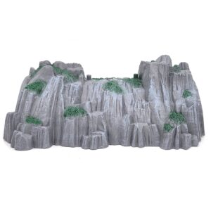 3PCS Model Train Railway Rockery Cave Tunnels Plastic 1:87 HO Scale DIY Miniature Railway Scene Accessories