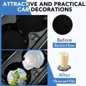 150 PCS Sublimation Blank Car Coasters, 2.75 in Circular Opening Blank Sublimation Coasters for Thermal Sublimation DIY Crafts, Car Coasters.