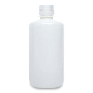 Cole-Parmer Essentials Economy Narrow-Mouth Plastic Bottle, HDPE, 1000mL (32oz); 24/PK