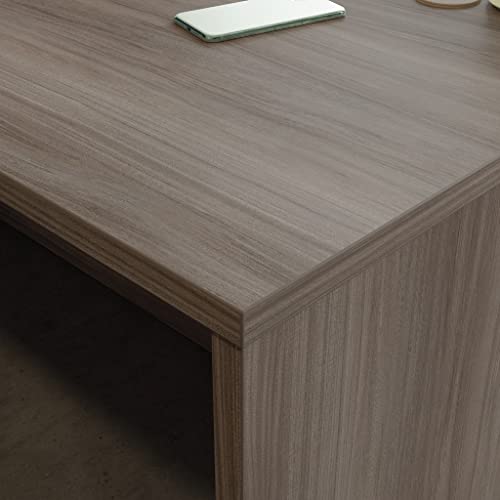 OfficeWorks by Sauder Affirm 60 X 24 Desk Shell/cred/Return, Hudson Elm Finish