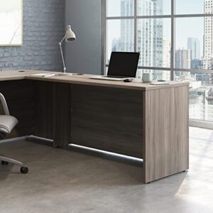 OfficeWorks by Sauder Affirm 60 X 24 Desk Shell/cred/Return, Hudson Elm Finish