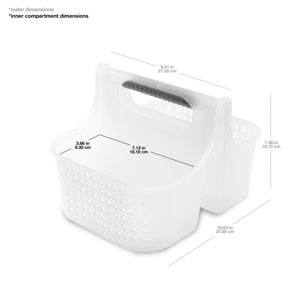 madesmart Small, PremiumAntimicrobial White